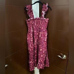 Floral hillhouse map dress